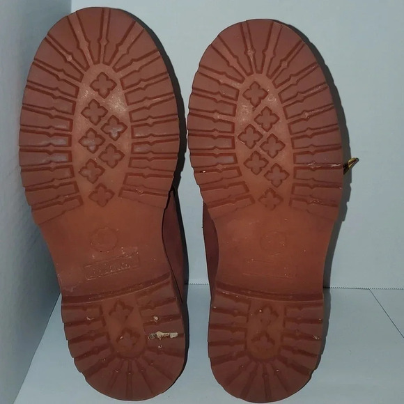 Rust/ Burgundy Timberland Boots Men's 6.5/Women's 9 - Picture 13 of 13